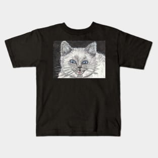 Siamese kitten cat Kids T-Shirt